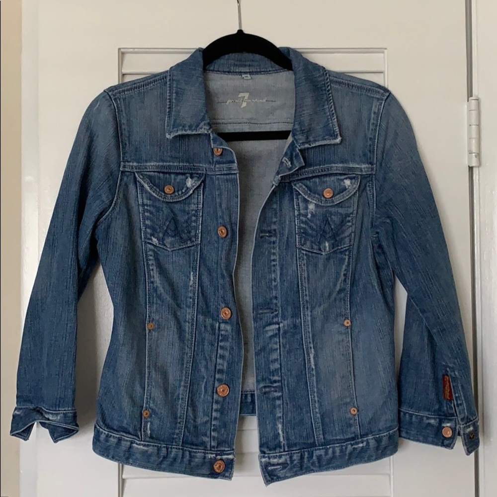 7 For All Mankind denim jacket